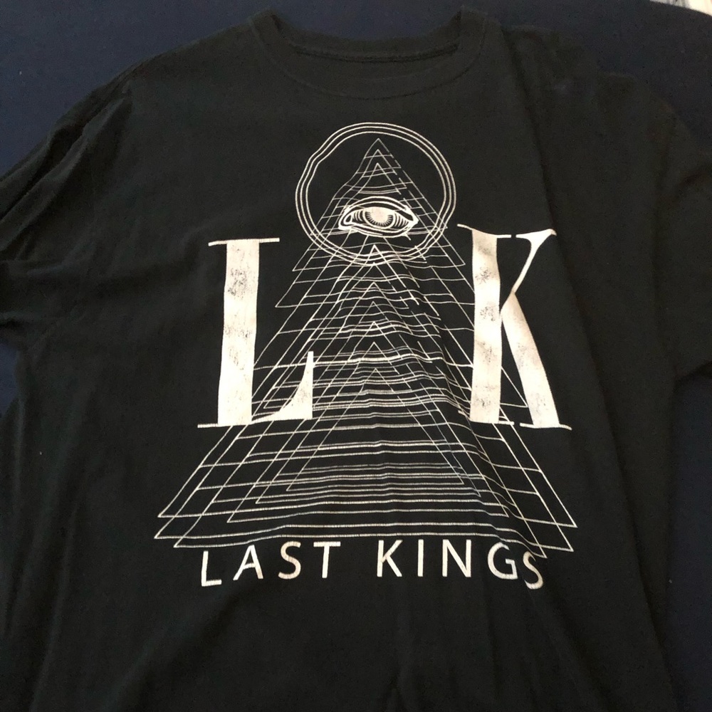 Last Kings Black short sleeve w/ design